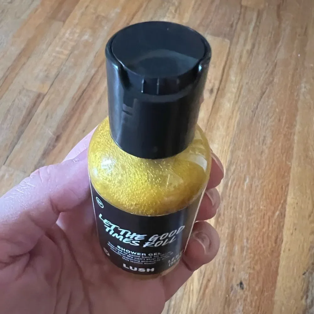 Lush Let The Good Times Roll Shower Gel 1.8 oz BRAND NEW SEALED DISCONTINUED